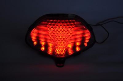 Brake Tail Light LED Clear with Integrated Turn Signal Honda 2015-2018 CB300F