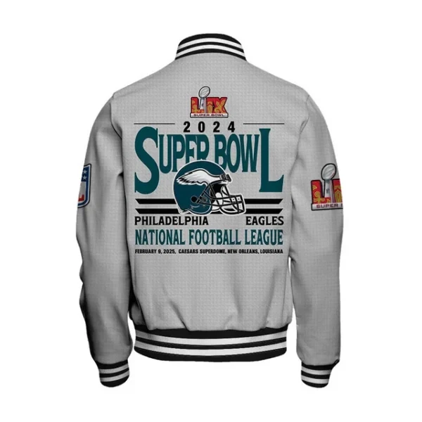 Philadelphia Eagles Super Bowl Lix Glory Jacket, Gift For Fan