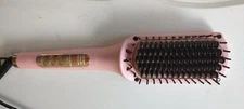 Nicebay Hair Straightener Brush Negative Ion Hair Straightening Brush for Women