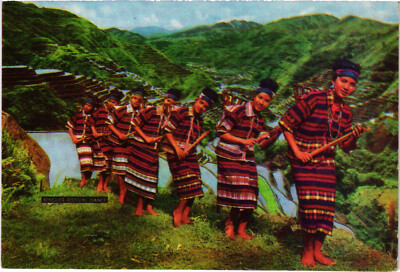 PC PHILIPPINES, BERGUET FESTIVAL DANCE, Modern Postcard (b48016)