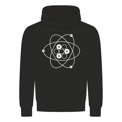 Atom Kapuzenpullover - Physik Chemie Wissenschaften Proton Neutron Atom Energie