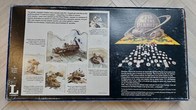 Jeu De Société Full Metal Planète Par Ludodélire - Édition 1989 Complète Avec Dés Verts