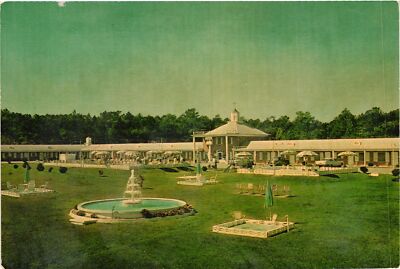Vintage Postcard 4x6- MIDWOOD MOTEL COURT, ROCKY MOUNT, N.C.