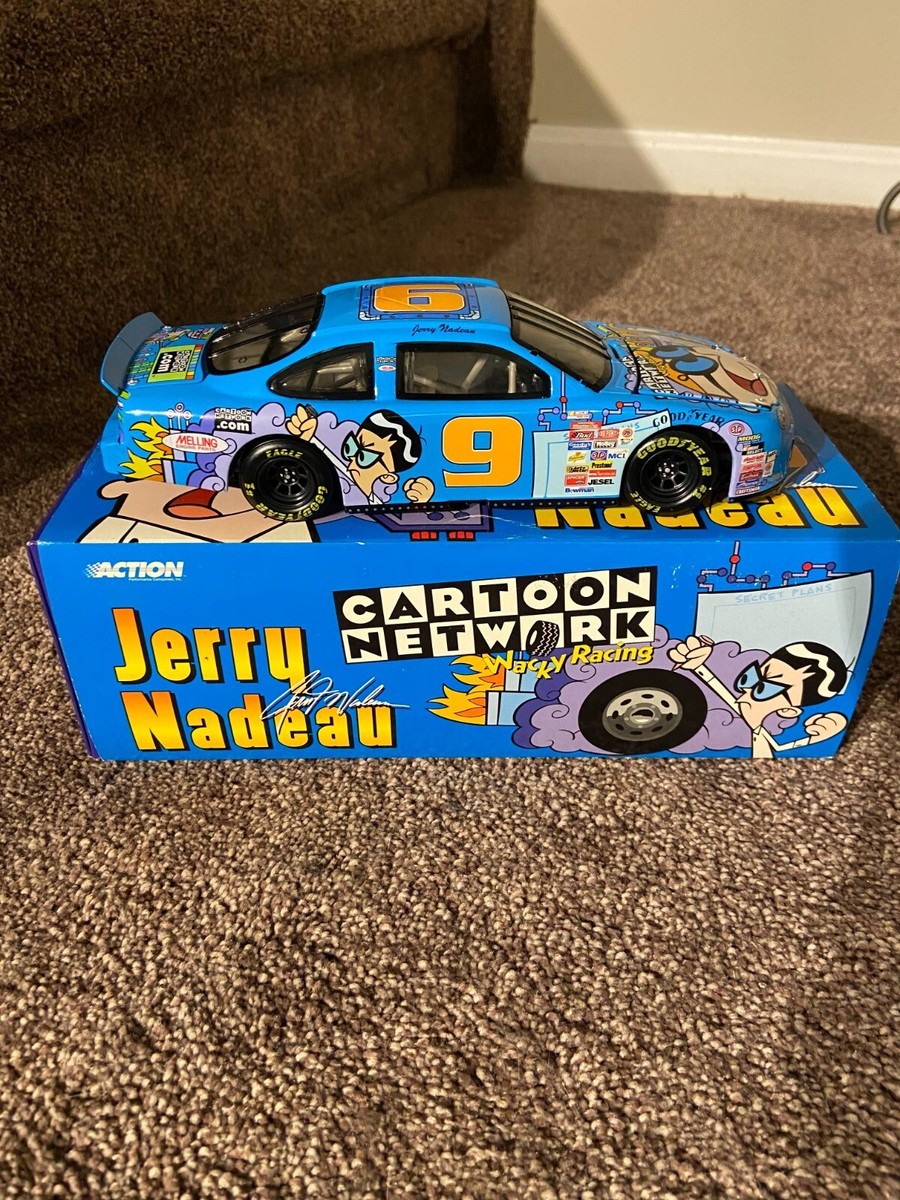Jerry Nadeau #9 1/24 Nascar - Cartoon Network Wacky Racing