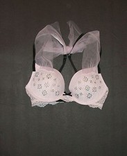 NWT 78 Victoria Secret Embellished Dream Angel Push Up Bra 32C