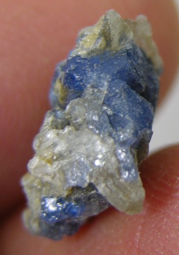 7,25 ct Vietnam 100% naturale raro esemplare cristallo spinello blu grezzo 12 mm 1,45 g - Foto 4 di 5