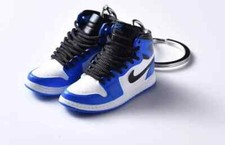 1 key chain with box Shoes Mini Jordan AJ Sneaker Trainer Keyrings