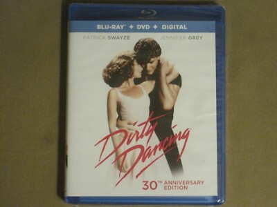 DIRTY DANCING (1987) BLU RAY PATRICK SWAYZE JENNIFER GREY JERRY ORBACH SEALED!