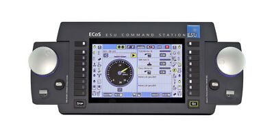 ESU 50220 ECoS 2.5 Zentrale, 6A, 7'' TFT Farbe, Capacitive Touch, MM/DCC/SX/M4, N