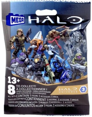 Mega Halo Universe Series 3 Rare Purple Brute Lot of 2 Brand New In Hand