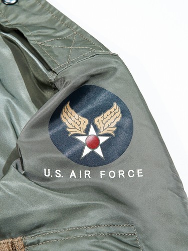 Simons Men's Repro US L2B Flying Jacket Military Pilot Flight Bomber Coats - Picture 20 of 22