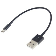 For iPhone 5 6S 7 8 Plus Charger Short USB Cable Cord Power Wire Fast Charge