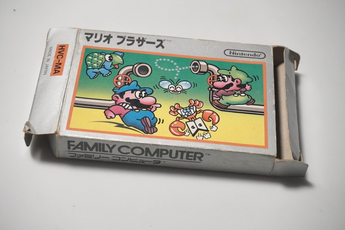 Famicom Mario Bros. classic 1983 original version boxed