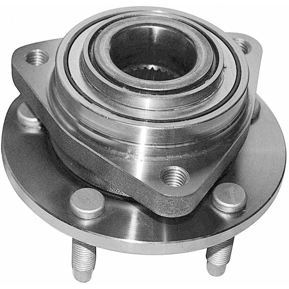 Par de cubo de roda dianteira e conjunto de rolamento 04-07 Chevy Malibu para Pontiac G6 - Imagem 3 de 4