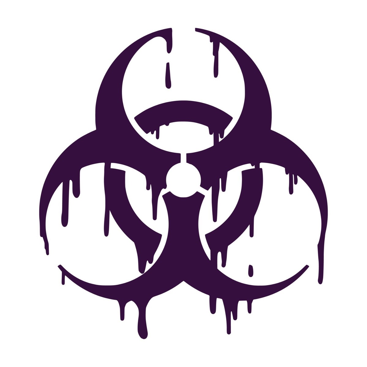 Purple Toxic Symbol purple-toxic-symbol
