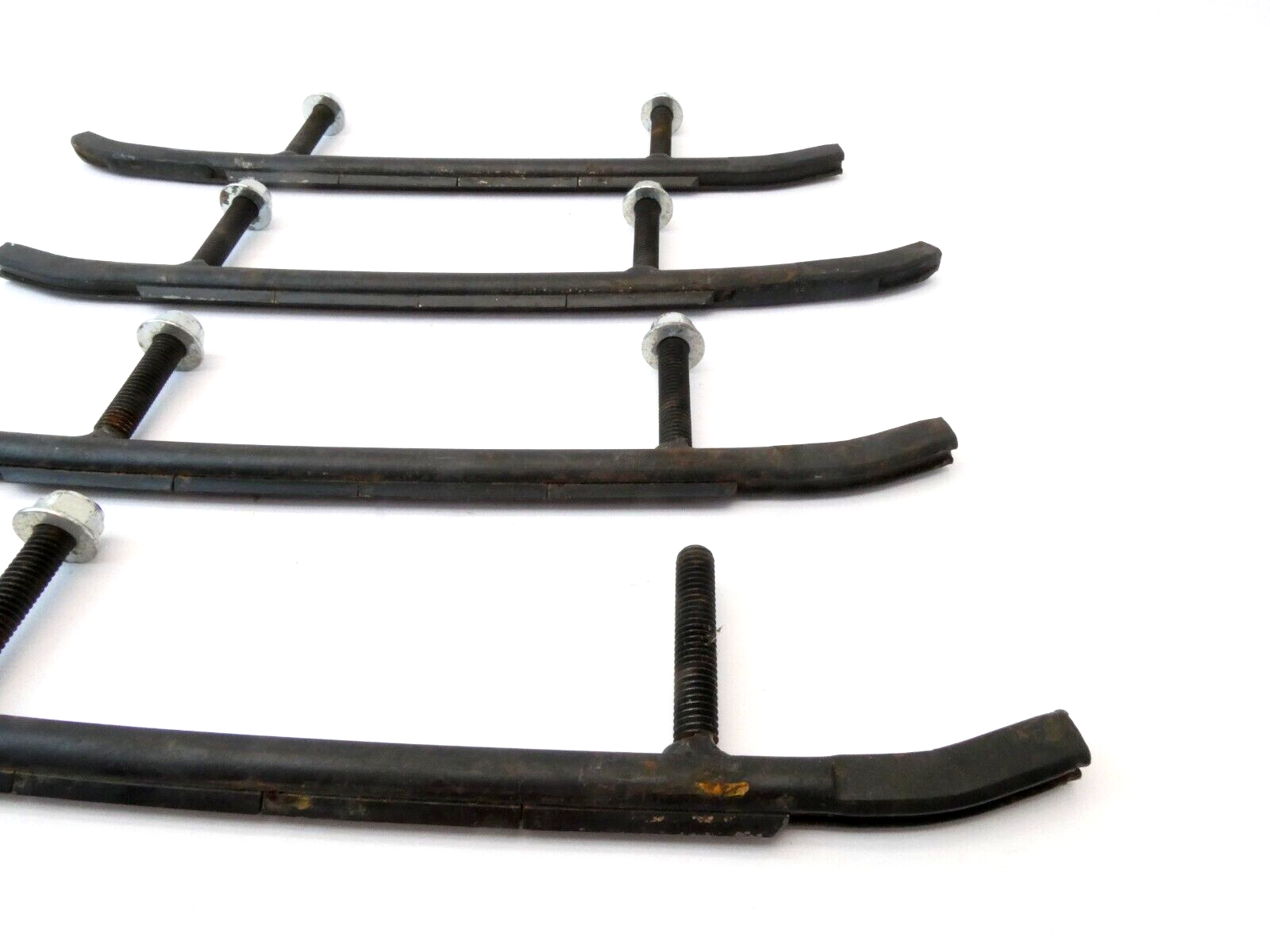Vintage Used Skidoo SkiDoo Snowmobile Wear Bars Black Parts eBay