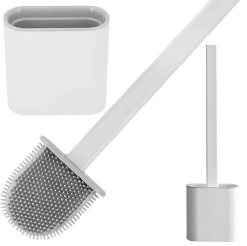 BASTON | Portascopino silicone bianco Porta scopino da pavimento By