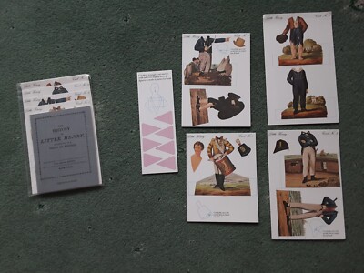 Eine REPRODUKTION VON ''THE HISTORY OF LITTLE HENRY'' VON 1977 - Ein Kinderspielzeug von 1810.