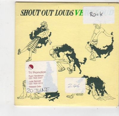 (FQ373) Shout Out Louds, Very Loud - 2005 DJ CD