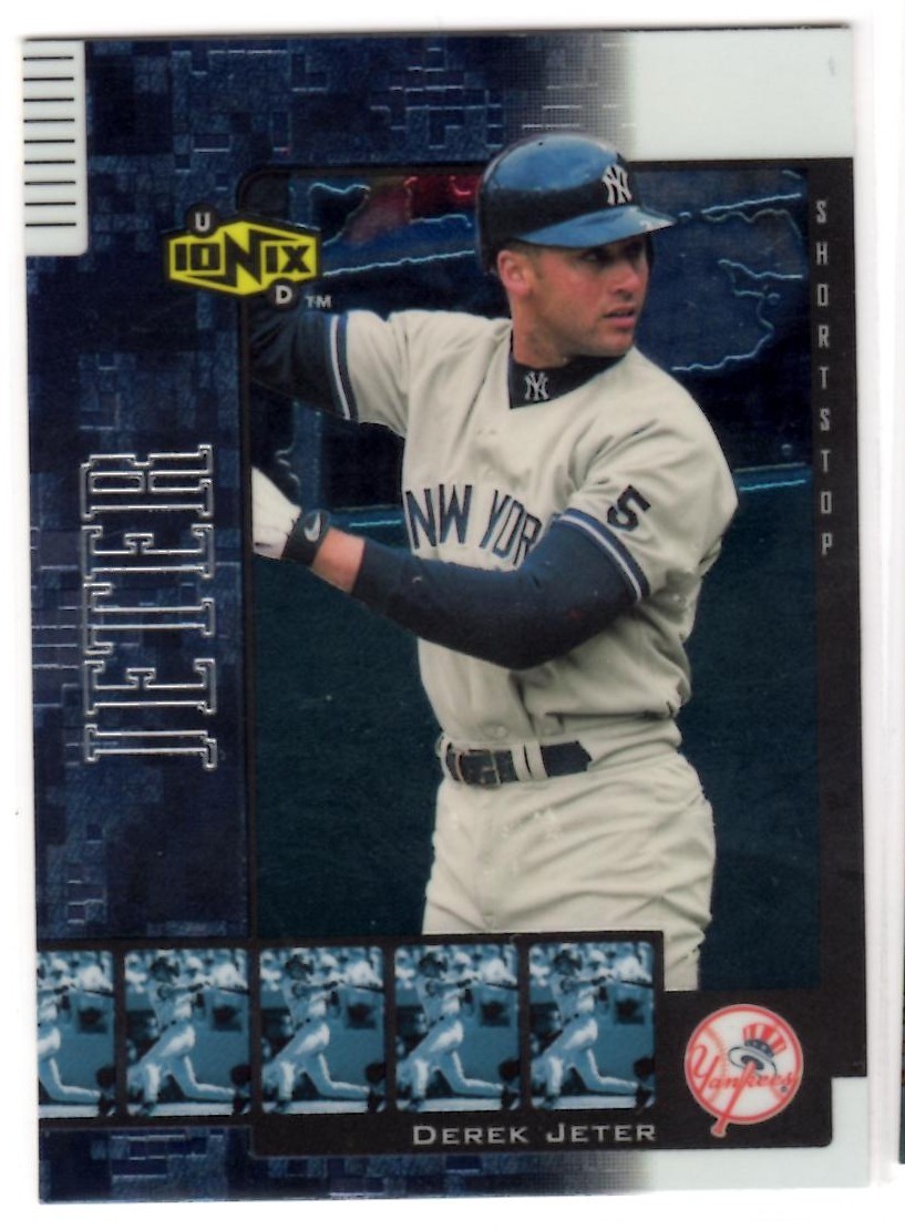 2000 UD Ionix #60 Derek Jeter ~ NY Yankees ~ The Captain ~ Nice Early Issue!
