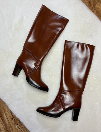 USA Moulded Construction Boot Brown 