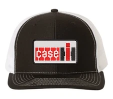 Case IH Embroidered Patch Richardson R112 Mesh Snapback Trucker Hat