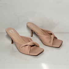 Journee Collection Greer Pleated Sandals Size: 9