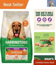 Nutritious Chicken & Rice Senior Dog Food 12kg - Supports Healthy Digestion 4.00 per kilo