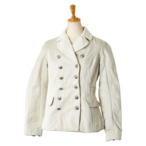 LOUIS VUITTON（LV） Giacca Louis Vuitton Napoleon taglia 36 avorio bianco seta donna LOUIS VUITTON usata