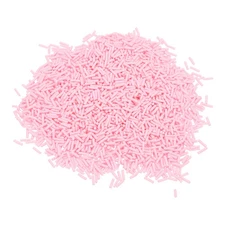 100g Fake Sprinkles, Faux Sprinkles Clay Sprinkles Sugar Granules, Light Pink