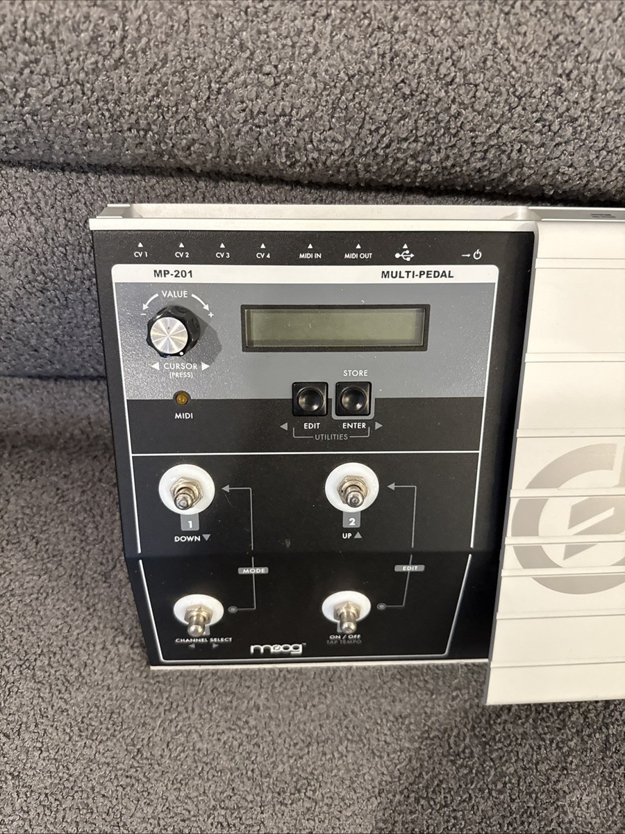 Moog MP-201 Multi-Pedal CV & MIDI Controller Rare TESTED PRISTINE