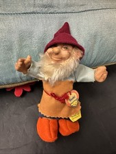 Steiff Dwarf Gnome Doll Gucki 8713, 01 with Both Tags Vintage Original