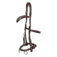 Kieffer Ultrasoft Lunging Cavesson - Brown - Full