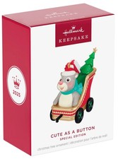 Hallmark Keepsake Cute As A Button Christmas Ornament 2025 Special Edition