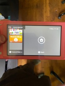Nintendo Switch Lite 32 GB Gaming Console - missing joy pad grip