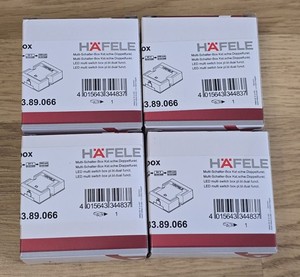 Hafele Loox LED Multi Switch Box / Operating 1 Driver & 3 Switches - 833.89.066