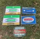 Lot Of 5 Vintage Genesee Beer Plastic Bar Signs Cream Ale Light 12 Horse