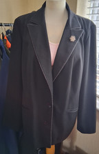 Black Plus Size Blazer Jacket.  Size 20 - Essence