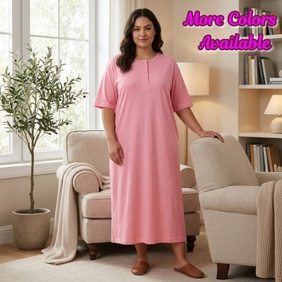 Women Plus Size loungewear Sleepwear Shirt XX  3XL-5XL