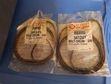 FSP Whirlpool Belt-Drum Part #341241 Genuine Factory Spec Whirlpool, repl 660996