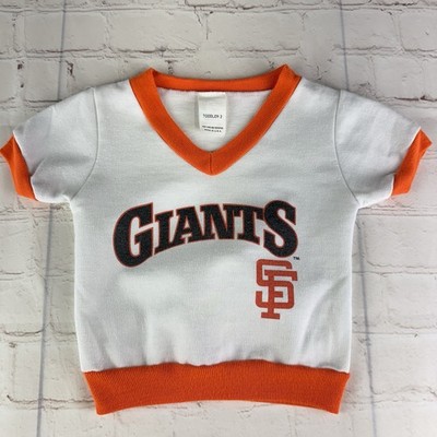 MLBメジャーリーグUSA製90sヴィンテージGIANTSベースボールシャツ美品 Vintage 90's MLB San Francisco Giants Jersey Shirt Toddler 24M 2T