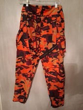 Balera Dancewear Orange Camouflage Pop Star Pants Faux Suspenders