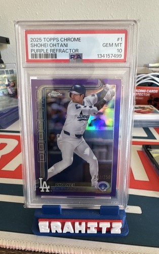 2025 Topps Chrome - Shohei Ohtani #1 Purple Refractor /250