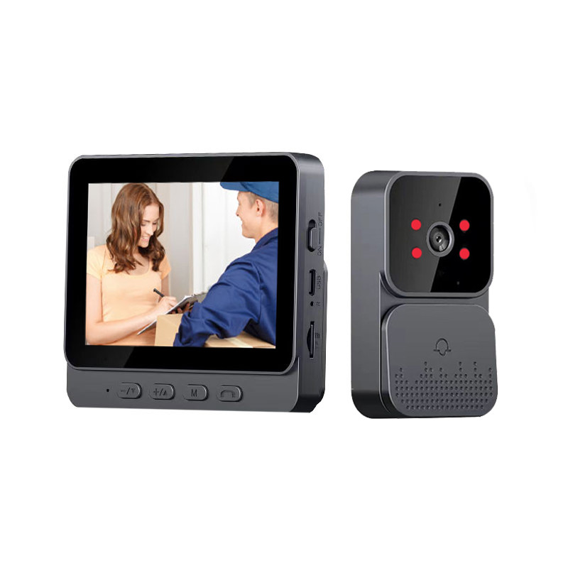 Smart Video Doorbell Phone Security Camera Door Bell Ring Intercom WiFi Wireless