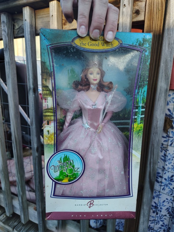 Mattel Barbie Collector Pink Label Glinda the Good Witch 12" Doll Wizard of Oz