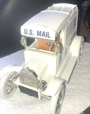Ertl 1913 Ford Model T US Mail delivery truck diecast coin bank