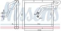 1X Nissens 92366 Verdampfer Klimaanlage FüR Vw Audi Skoda Seat Cupra