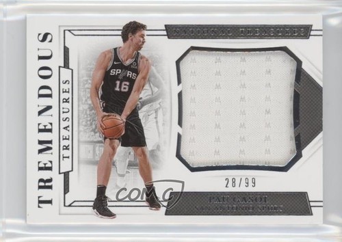 Pau Gasol #TTR-PG — 2018 Panini National Treasures Tremendous Treasures basketball card