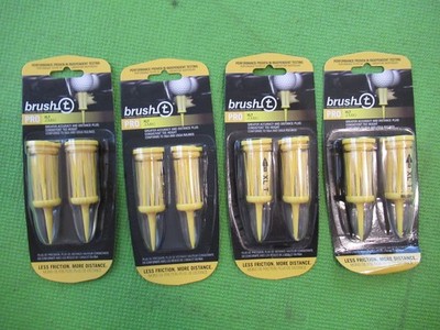 8 New golf Brush T pro xlt jumbo Driver tees 4 x 2 packs  $43.96@dicks