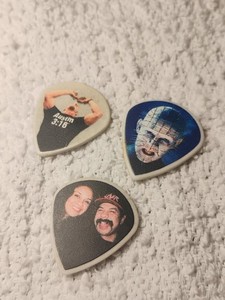 Philip H. Anselmo &The Illegals Lot Of 3 Guitar Picks Mike DeLeon